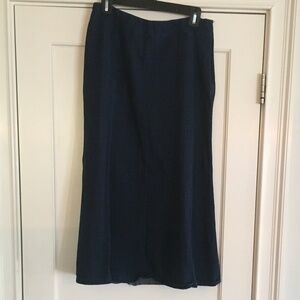 Denim Midi Skirt